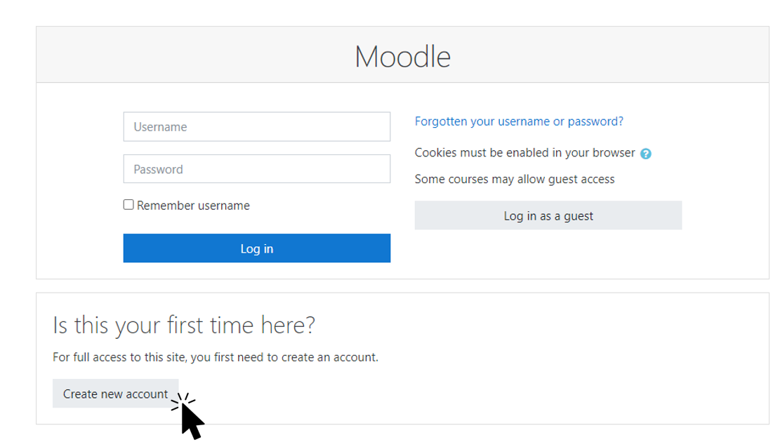 Create New Account Create New Account