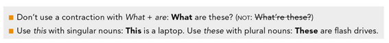 Grammar 2: this/these; it/they; plurals