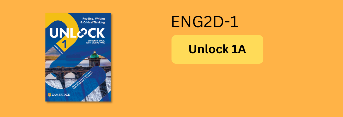 ENG2D-1 Course Label