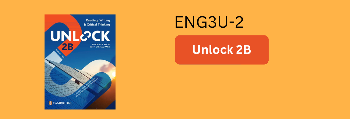 ENG3U-2B Course Label