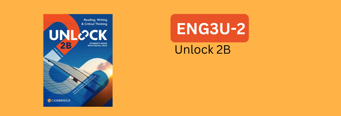 ENG3U-2 Course Label