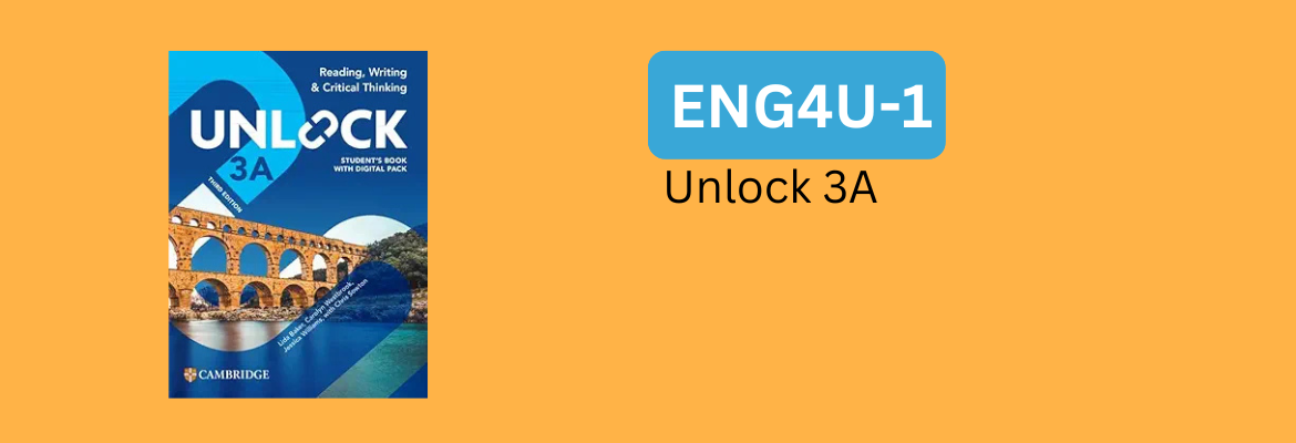 ENG4U-1 Course Label