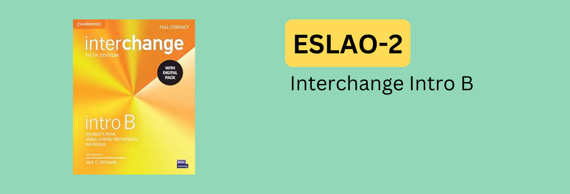 ESLAO-2 Course Label