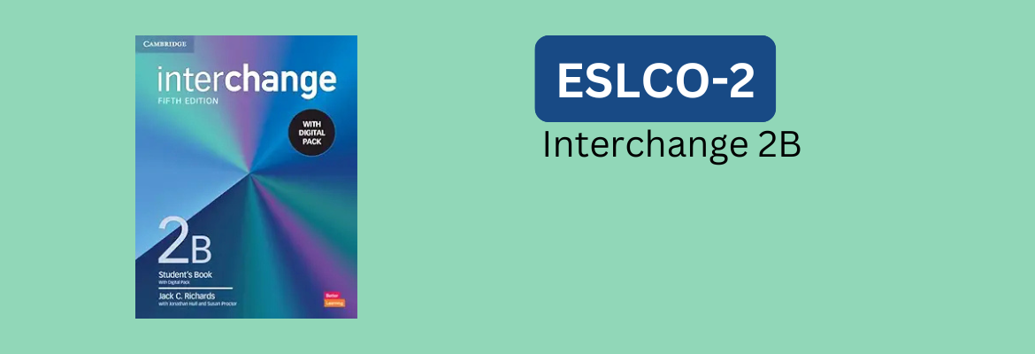 ESLCO-2 Course Label