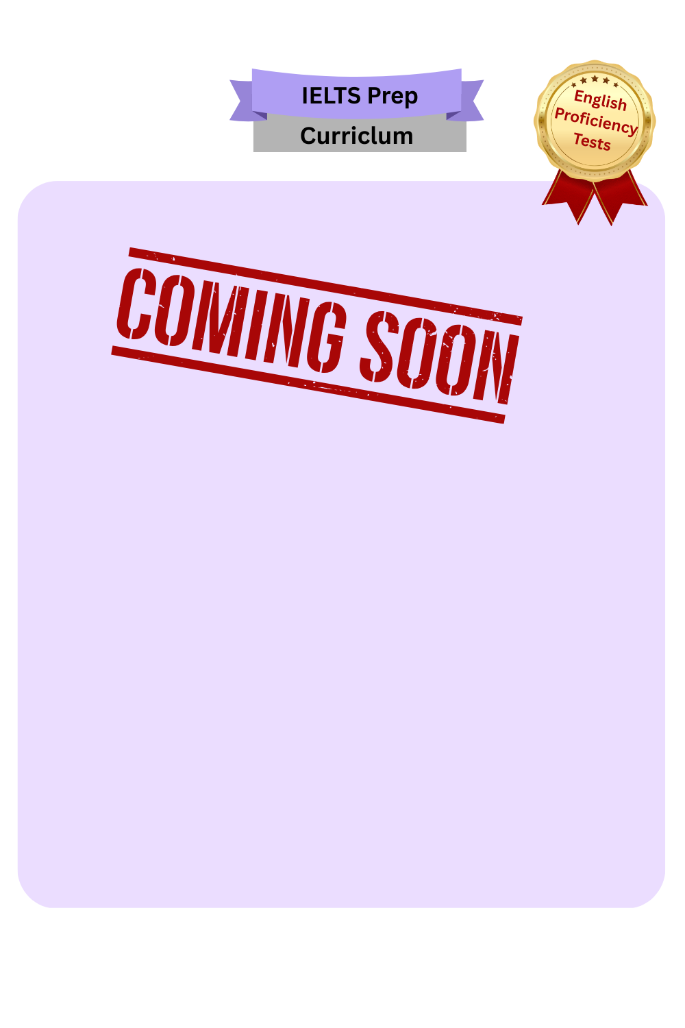 IELTS Prep Curriculum Books & Digital Packages