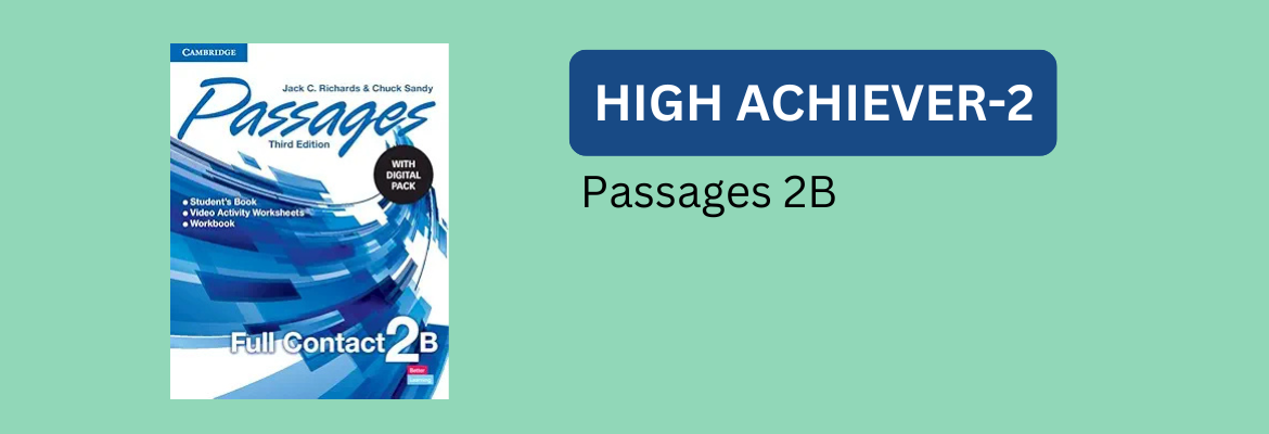 High Achiever-2 Cover Label