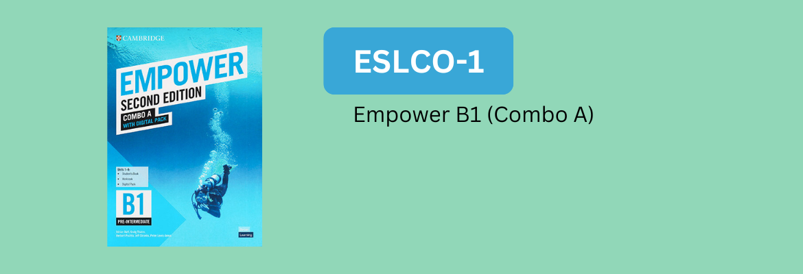 ESLCO-1 Cover Label