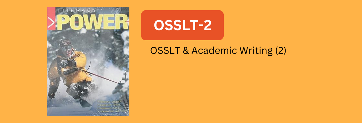 OSSLT-2 Book Cover