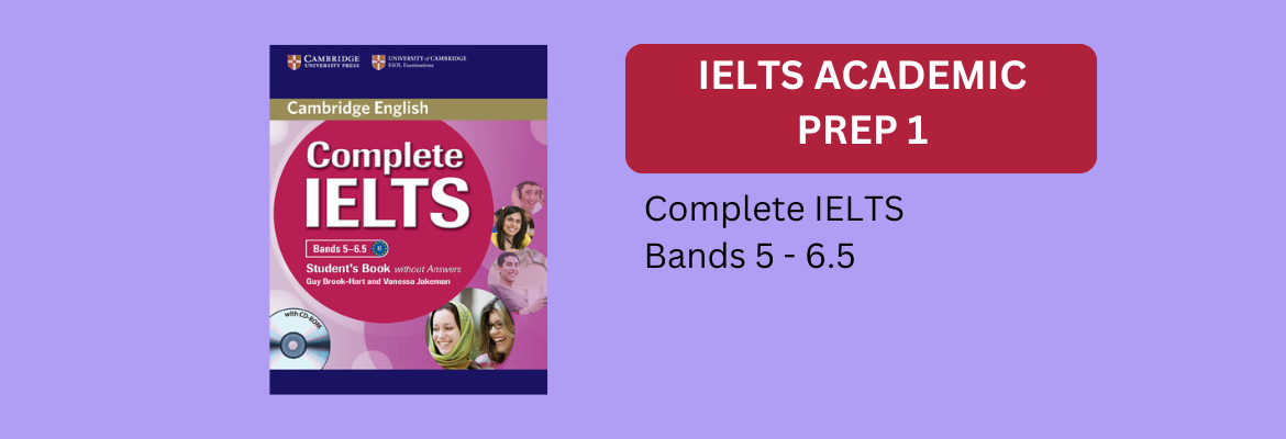 IELTS Academic Prep 1 Cover Label