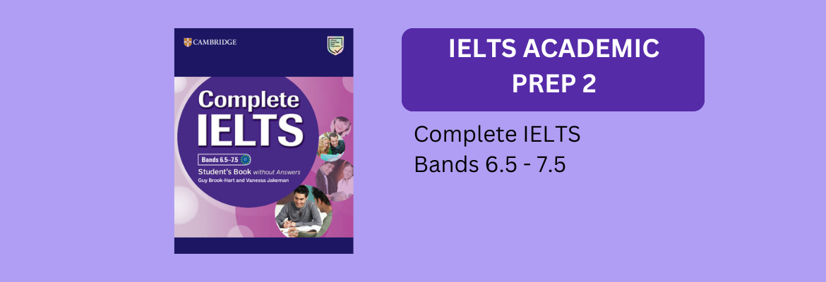 IELTS Academic Prep 2 Cover Label