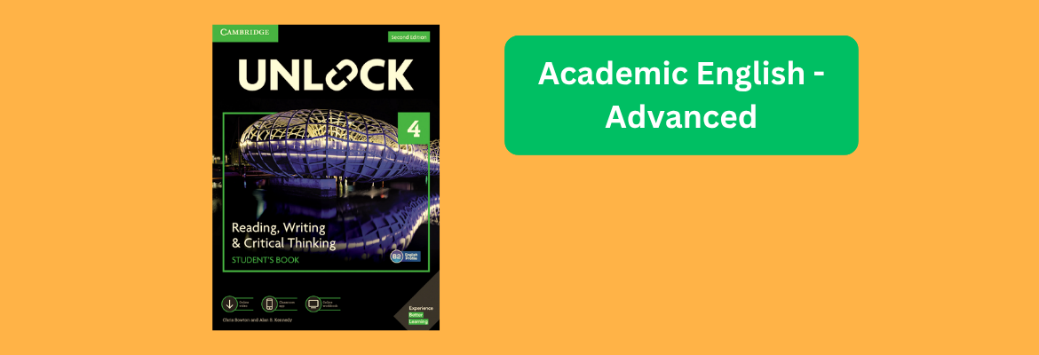 Course Cover Label for Academic English - Advanced